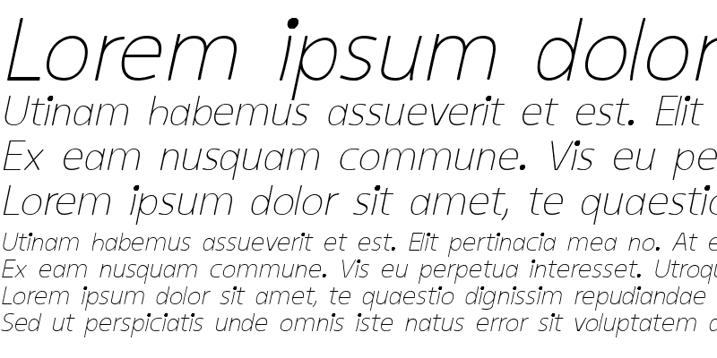 Sample of kiddySans Italic