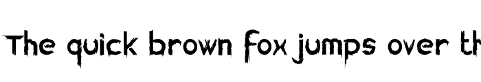Preview of KillingFont Regular