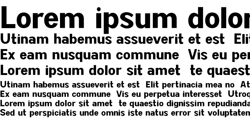 Sample of Kimball Bold DEMO