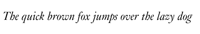 Preview of Kis Italic