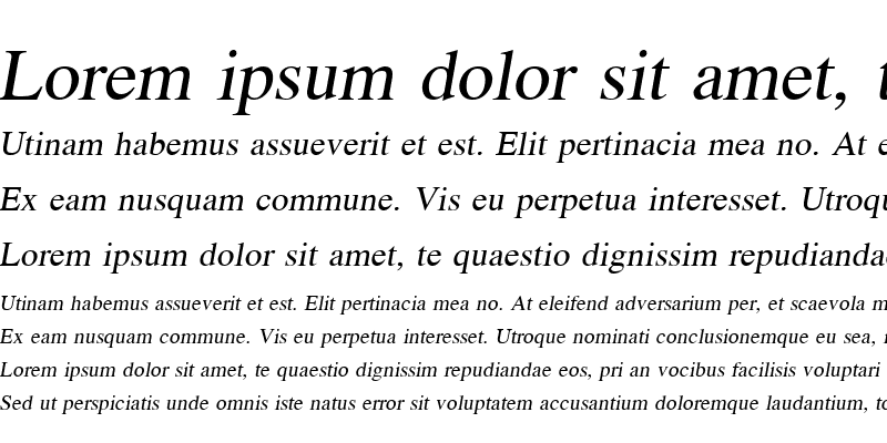 Sample of KodchiangUPC Italic