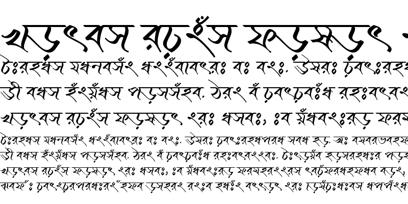 Sample of KopotakshaMJ Italic