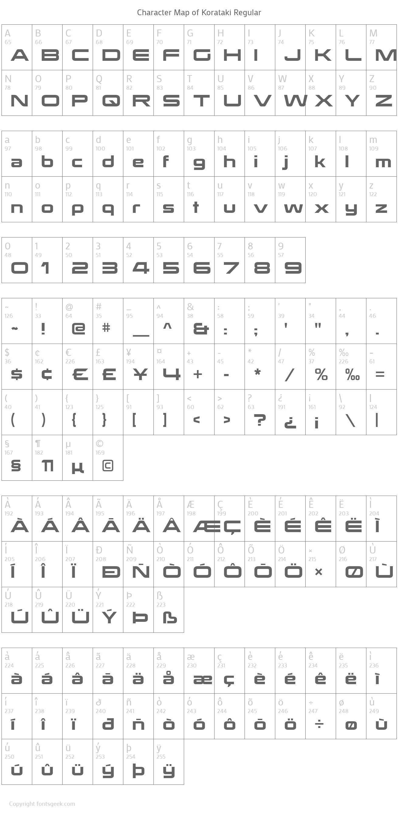 Korataki font free download for mac os