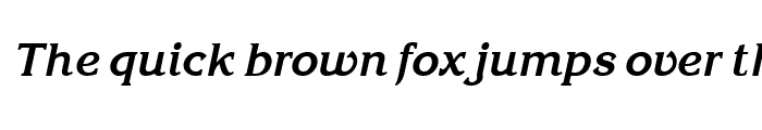 Preview of Korinna Bold Italic