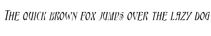 Preview of KostnerScapsSSK Italic
