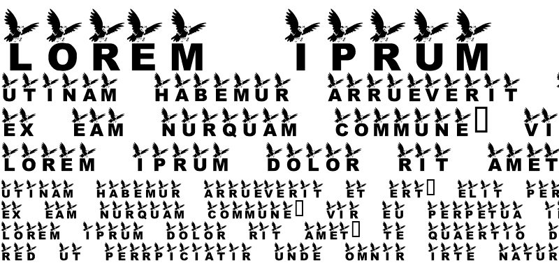 Sample of KR Crow Regular