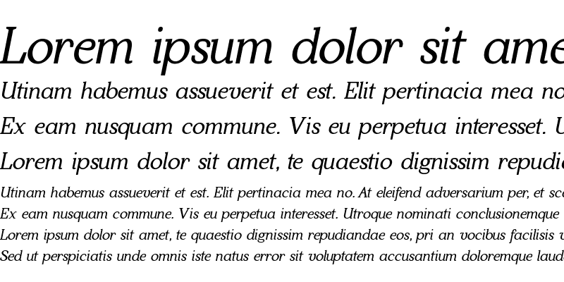 Sample of Kraskario Italic