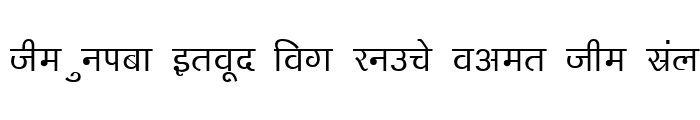 Preview of Kruti Dev 146 Thin