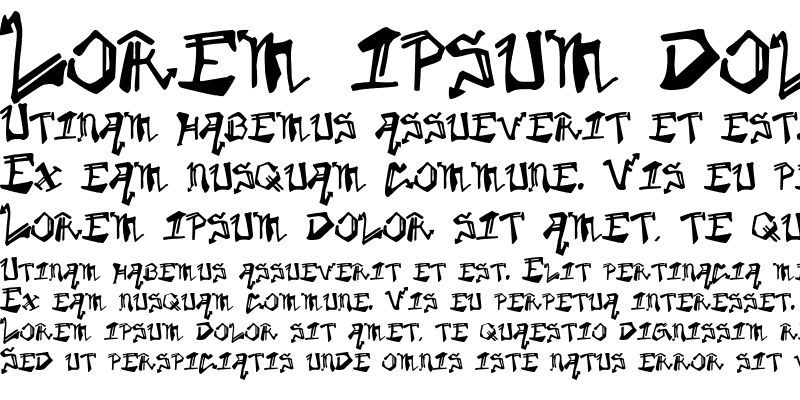 Sample of KrylonGothic