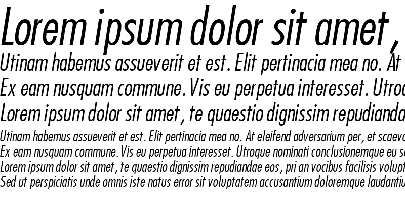 Sample of KudosLightCondSSK Bold Italic