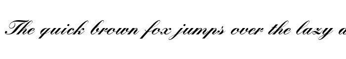 Preview of KuenstlerScript Medium Bold Italic