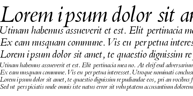 Sample of KuriakosSSK Italic