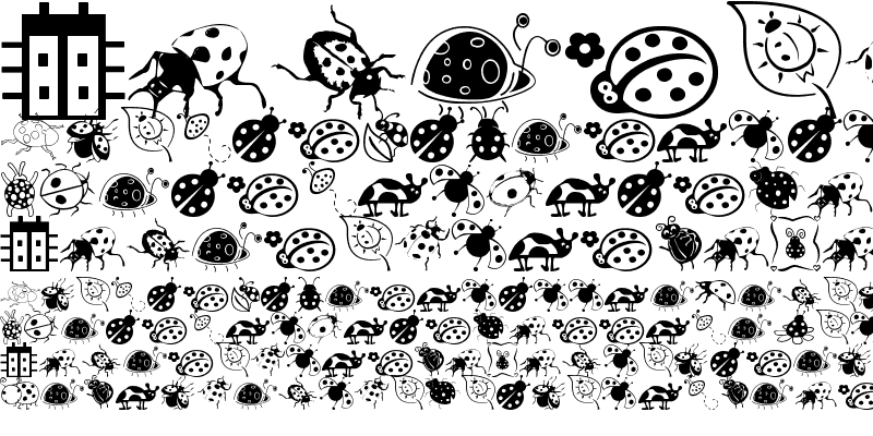 Sample of Ladybug Dings