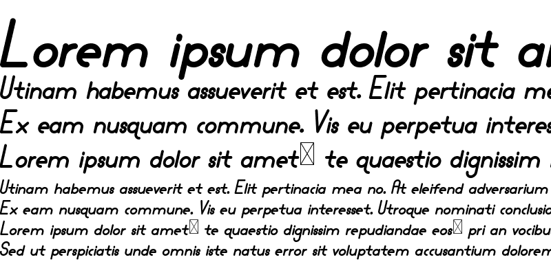 Sample of Lamborgini Extra Bold Italic