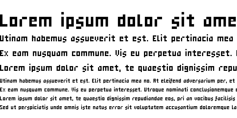 Sample of Laoism Halfwidth