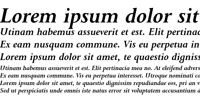 Sample of Lapidary333 BT Bold Italic