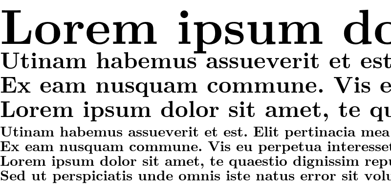 latin modern roman dunhill font