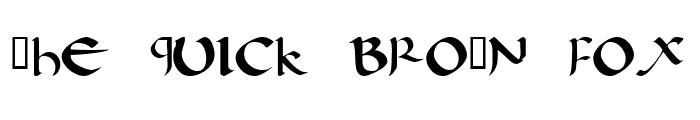 Preview of Latin Uncial Normal