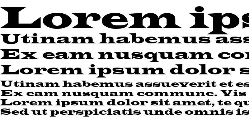 Sample of Latin-Wide Normal