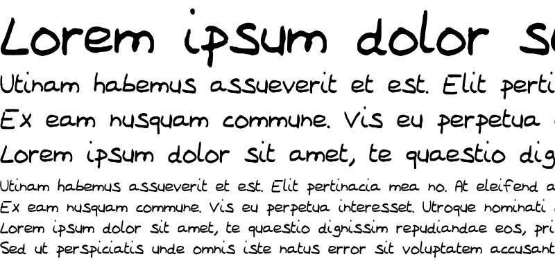 Sample of LaureneScriptFont