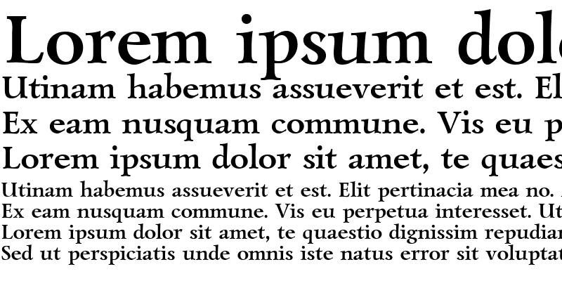 Sample of Lazurski Bold Cyrillic