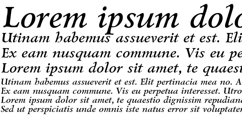 Sample of Lazurski BoldItalic Cyrillic