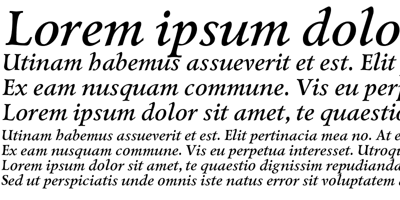 Sample of LazurskiExpOdC Bold Italic
