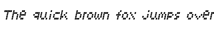 Preview of LCD Italic