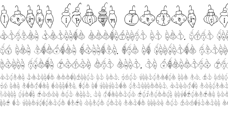 Sample of LDJ Ornaments