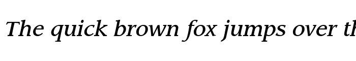 Preview of Leawood LT Medium Italic
