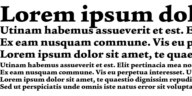 Sample of Legacy Serif ITC Ultra OS