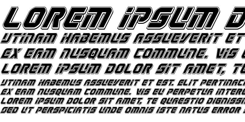 Sample of Legio Sabina Punch Italic Italic