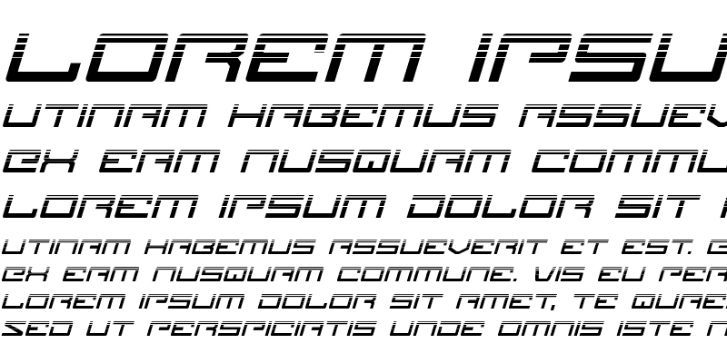 Sample of Legion Halftone Italic
