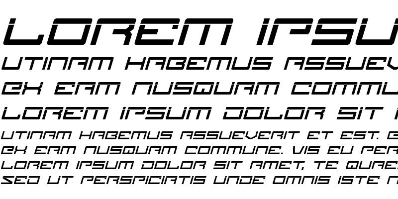 Sample of Legion Laser Italic Italic