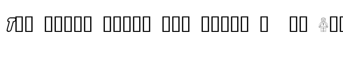 Preview of LEGo?hic type