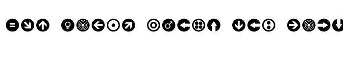 Preview of Leitura Symbols Circles