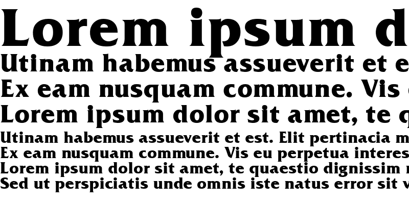 Sample of Lenswith Bold