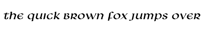Preview of LeoWide Italic