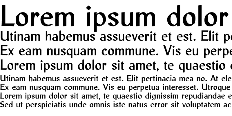 Sample of Libris ADF Std Bold