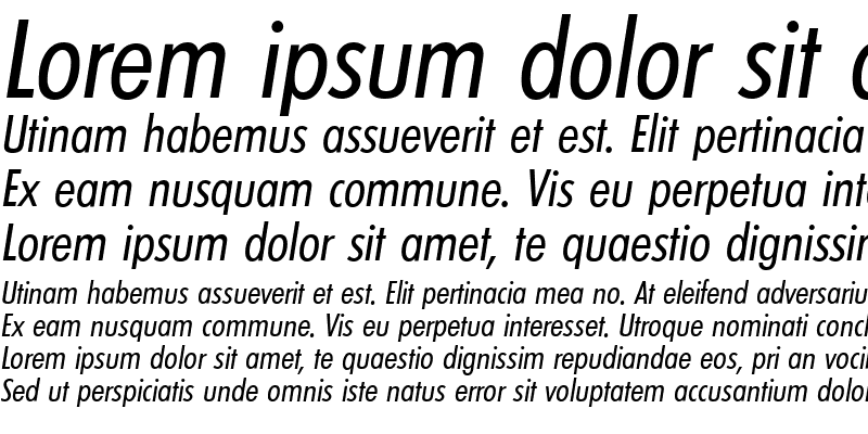 Sample of LimerickCdSerial Italic