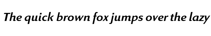 Preview of Linex Sans Std Italic