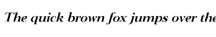 Preview of Lingwood Bold Italic