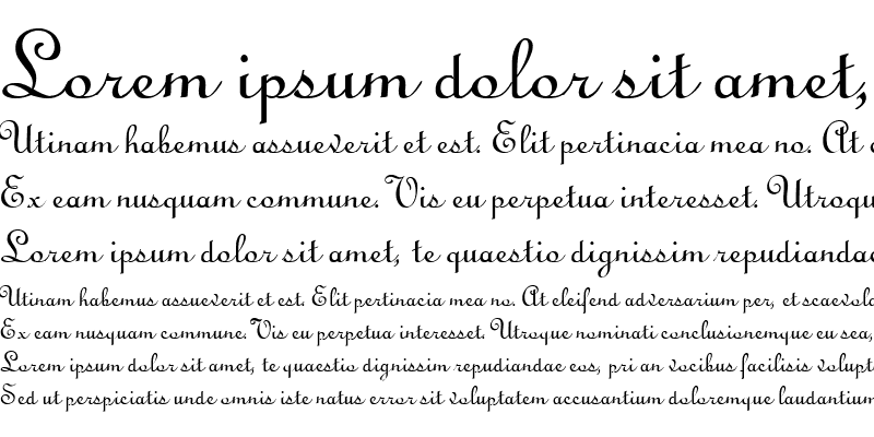Sample of Linoscript