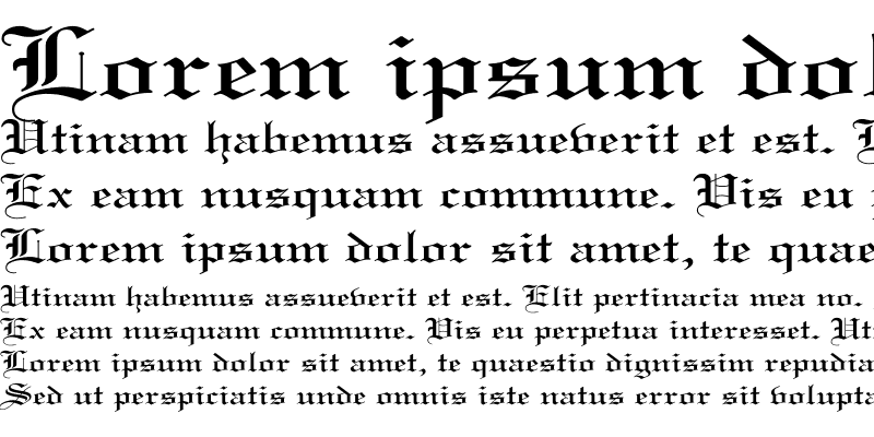 Sample of Linotext Wd