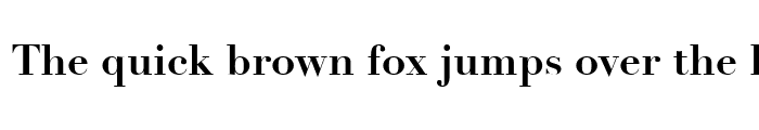 Preview of Linotype Didot Bold