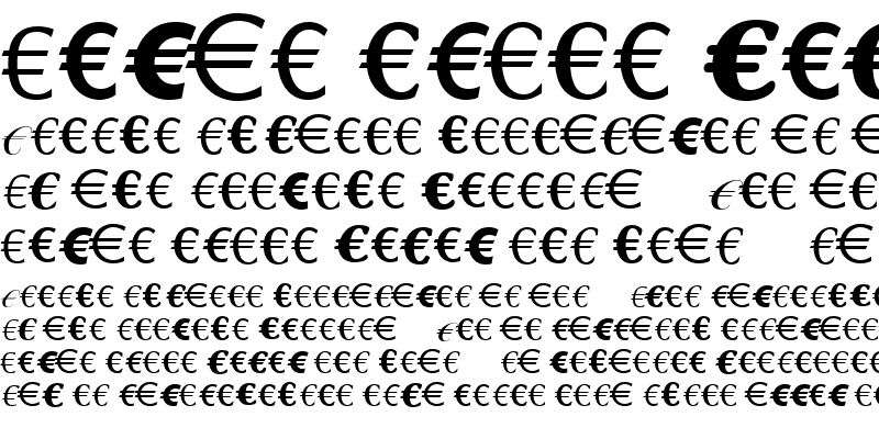 Sample of Linotype EuroFont R to S