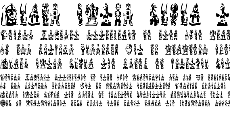 Sample of LinotypeAfroculture Regular