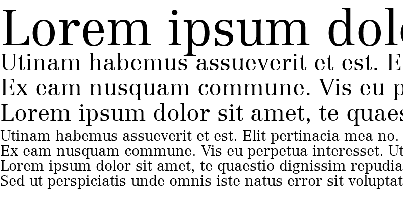 Sample of LinotypeCentennial45-Light