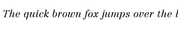 Preview of LinotypeCentennial46-Light LightItalic