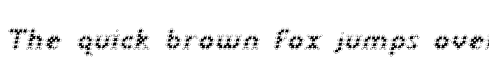 Preview of LinotypeDot Italic